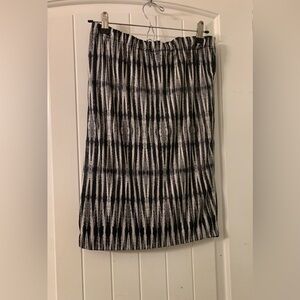 Custom made stretch pencil skirt